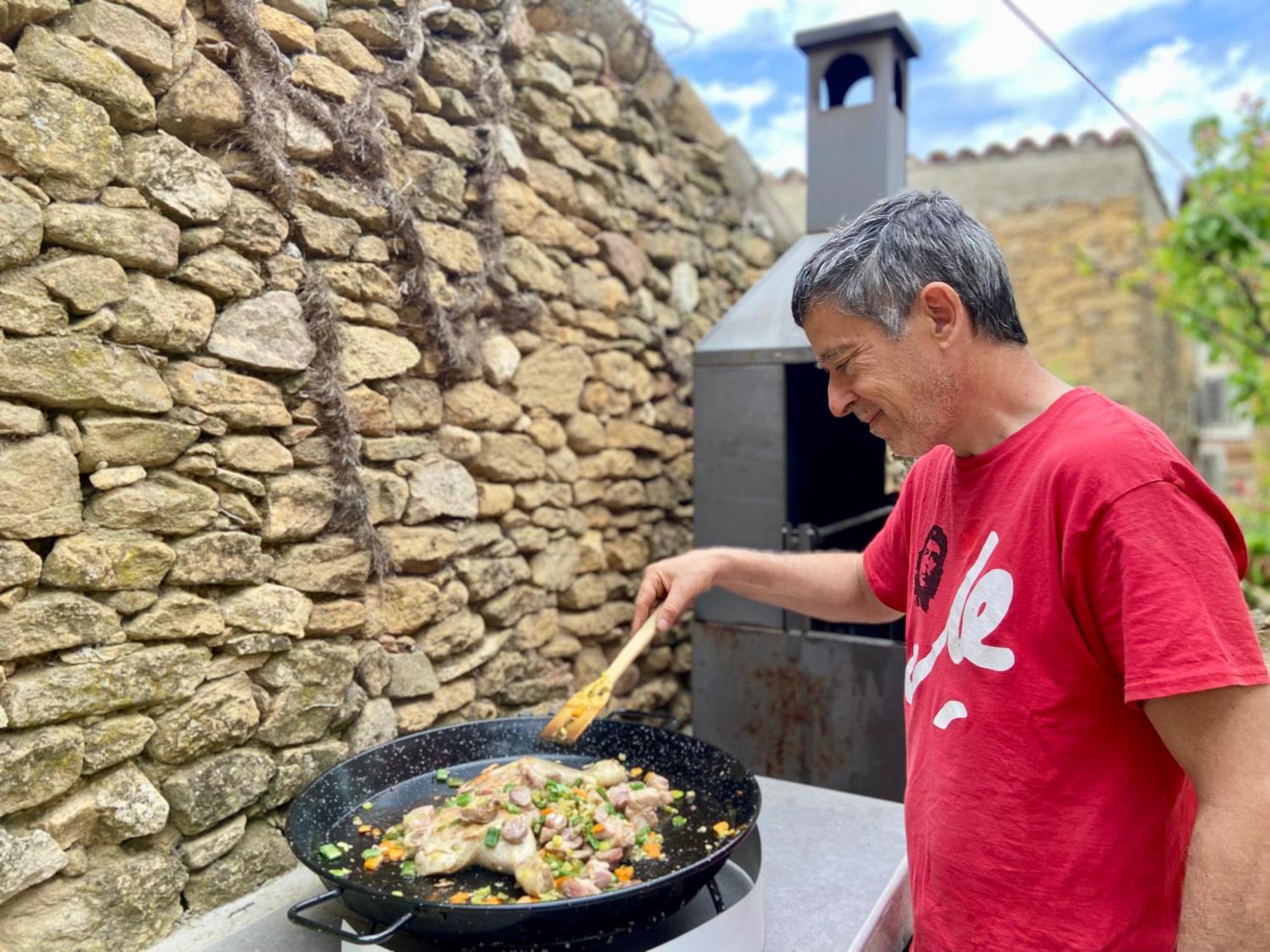 Вілла Casa Acollidora I Familiar Amb Jardi I Barbacoa Ахер Екстер'єр фото