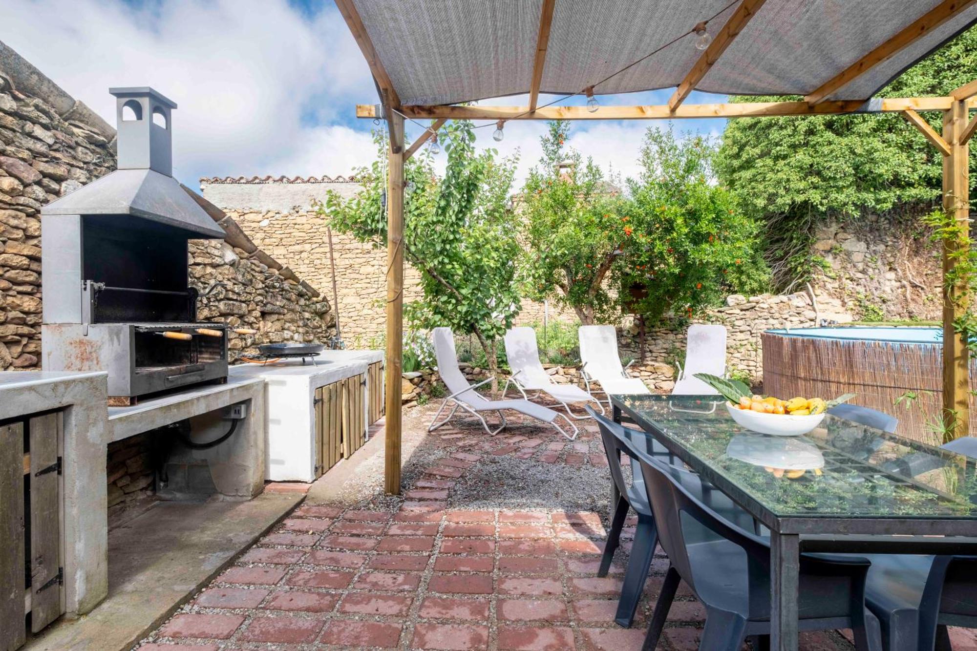 Вілла Casa Acollidora I Familiar Amb Jardi I Barbacoa Ахер Екстер'єр фото